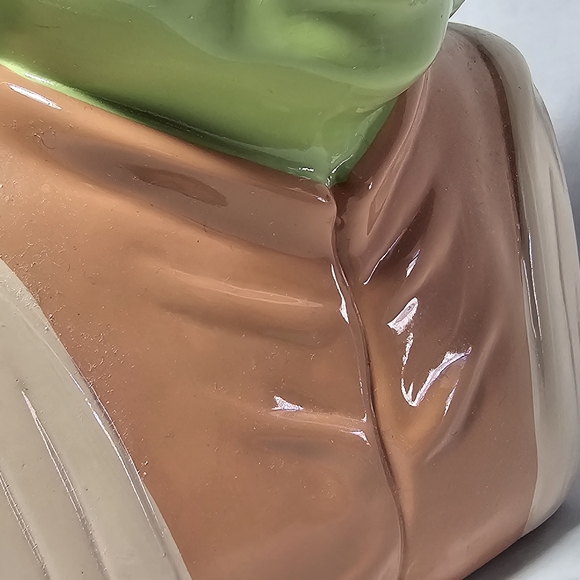 Star Wars Lucasfilm FAB NY Starpoint Ceramic Yoda Coin Piggy Bank 7.25", - Picture 14 of 14